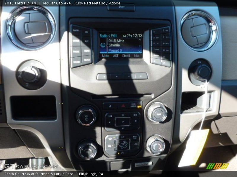 Ruby Red Metallic / Adobe 2013 Ford F150 XLT Regular Cab 4x4