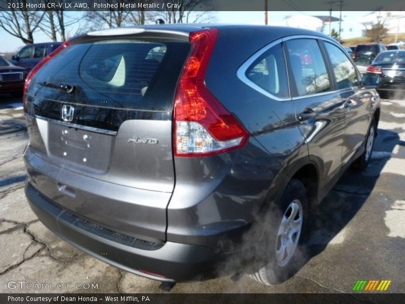 Polished Metal Metallic / Gray 2013 Honda CR-V LX AWD