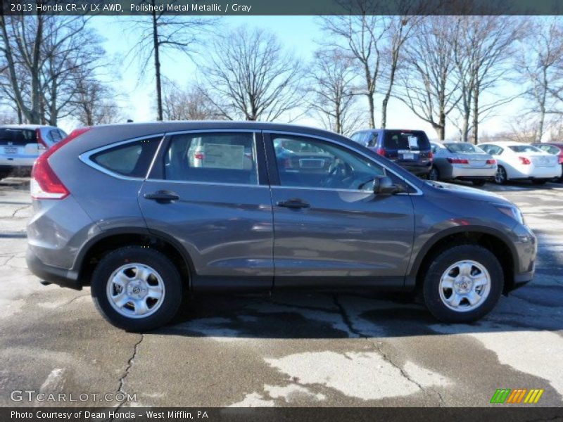 Polished Metal Metallic / Gray 2013 Honda CR-V LX AWD