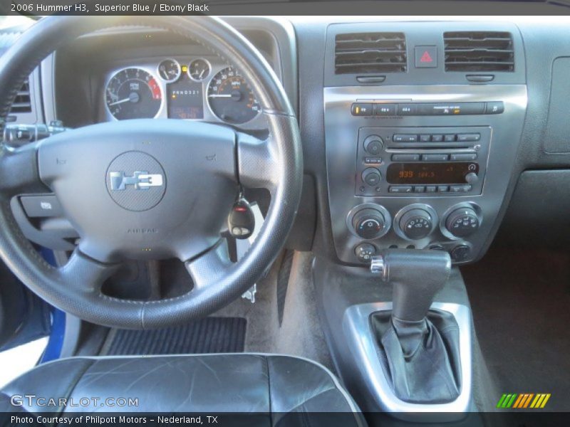 Dashboard of 2006 H3 