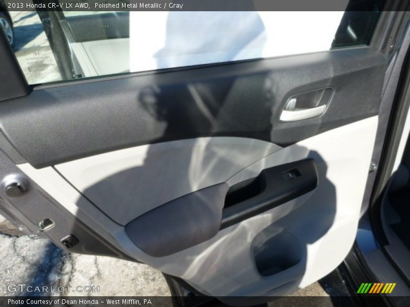 Polished Metal Metallic / Gray 2013 Honda CR-V LX AWD