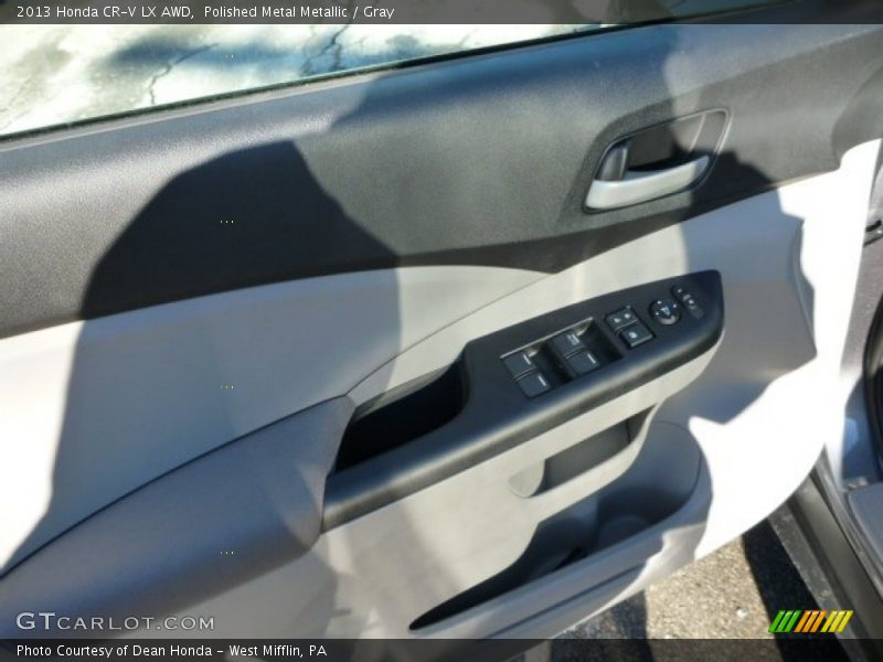 Polished Metal Metallic / Gray 2013 Honda CR-V LX AWD