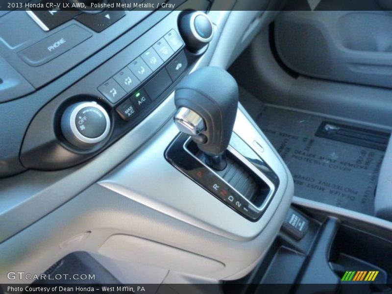 Polished Metal Metallic / Gray 2013 Honda CR-V LX AWD