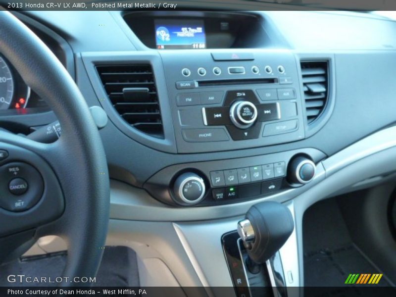 Polished Metal Metallic / Gray 2013 Honda CR-V LX AWD