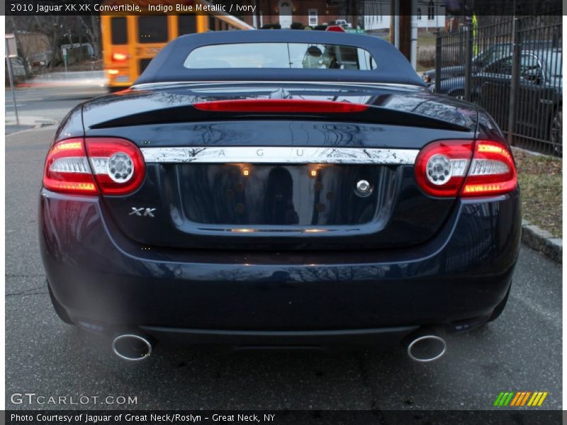 Indigo Blue Metallic / Ivory 2010 Jaguar XK XK Convertible