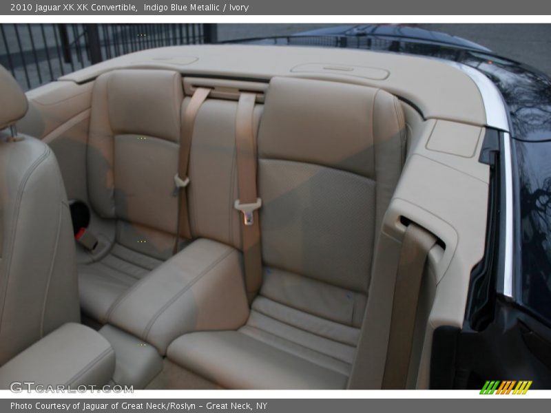 Indigo Blue Metallic / Ivory 2010 Jaguar XK XK Convertible