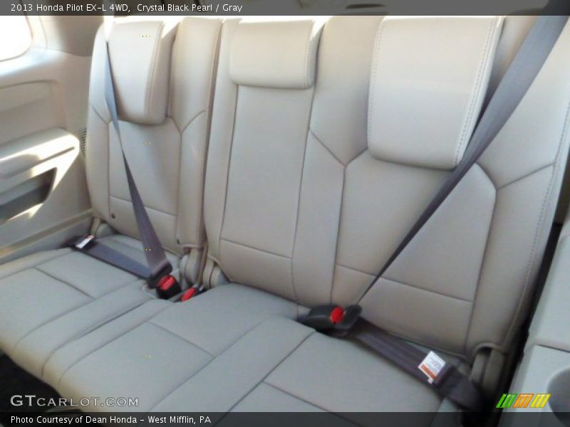 Rear Seat of 2013 Pilot EX-L 4WD