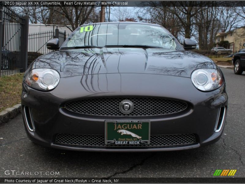 Pearl Grey Metallic / Warm Charcoal 2010 Jaguar XK XK Convertible