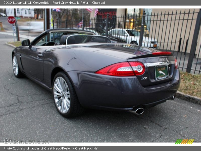 Pearl Grey Metallic / Warm Charcoal 2010 Jaguar XK XK Convertible
