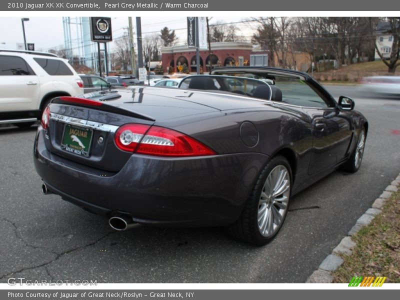 Pearl Grey Metallic / Warm Charcoal 2010 Jaguar XK XK Convertible