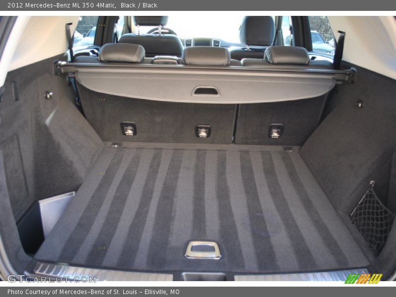 Black / Black 2012 Mercedes-Benz ML 350 4Matic