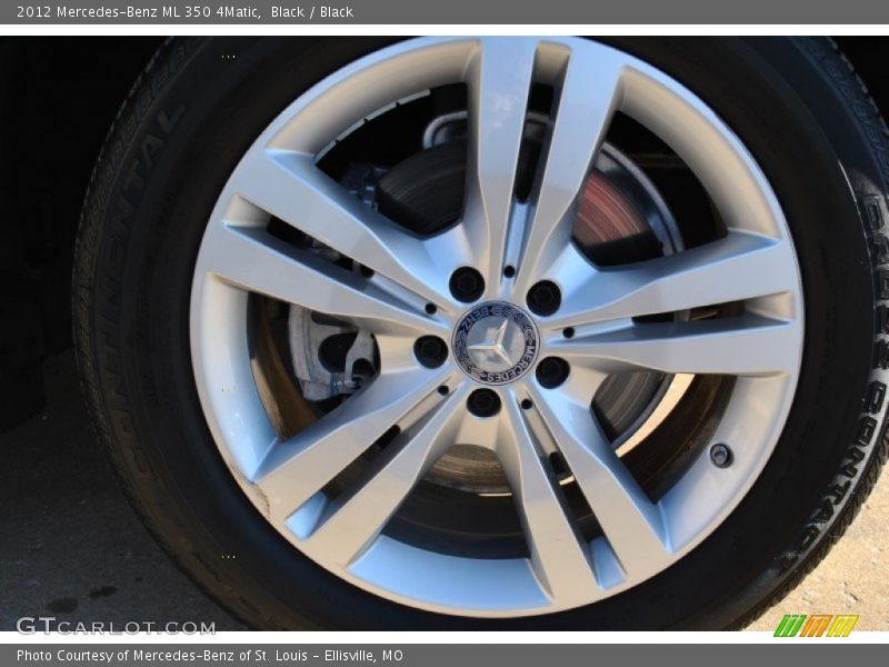 Black / Black 2012 Mercedes-Benz ML 350 4Matic