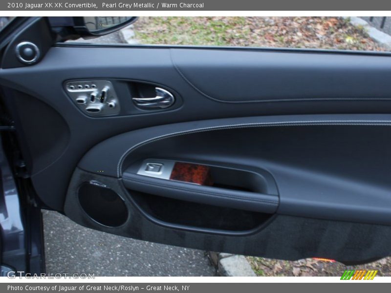 Pearl Grey Metallic / Warm Charcoal 2010 Jaguar XK XK Convertible