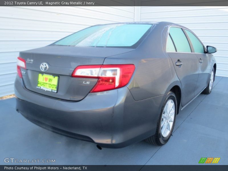 Magnetic Gray Metallic / Ivory 2012 Toyota Camry LE