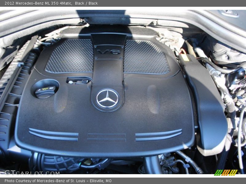 Black / Black 2012 Mercedes-Benz ML 350 4Matic
