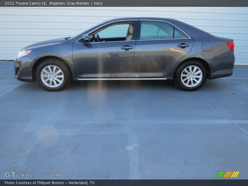 Magnetic Gray Metallic / Ivory 2012 Toyota Camry LE