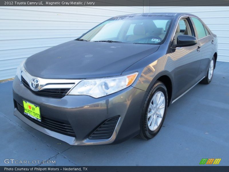 Magnetic Gray Metallic / Ivory 2012 Toyota Camry LE