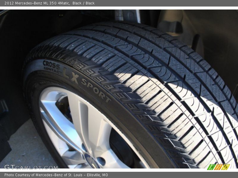 Black / Black 2012 Mercedes-Benz ML 350 4Matic