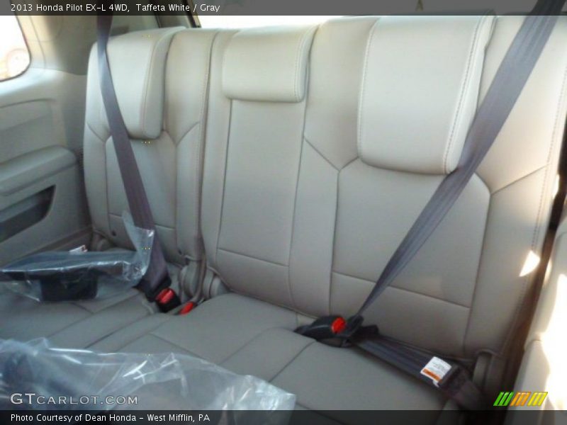 Taffeta White / Gray 2013 Honda Pilot EX-L 4WD