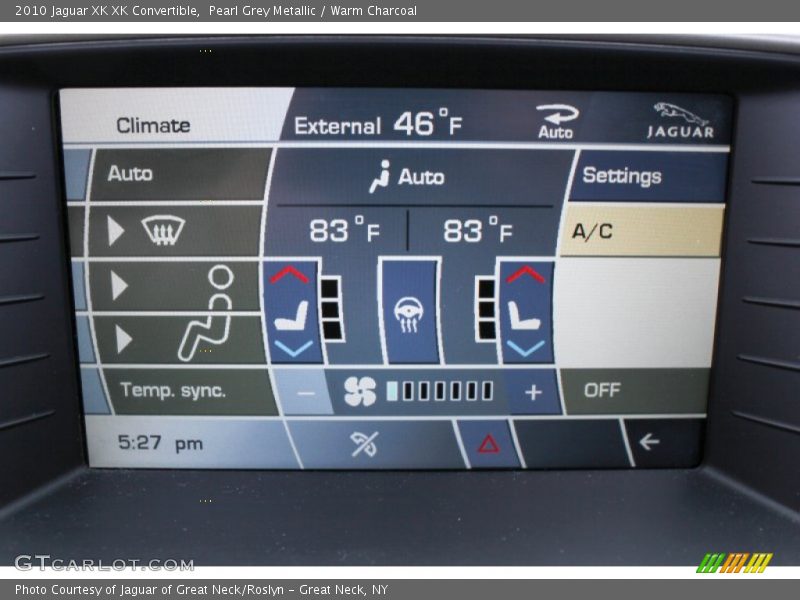 Controls of 2010 XK XK Convertible