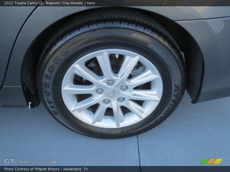 Magnetic Gray Metallic / Ivory 2012 Toyota Camry LE