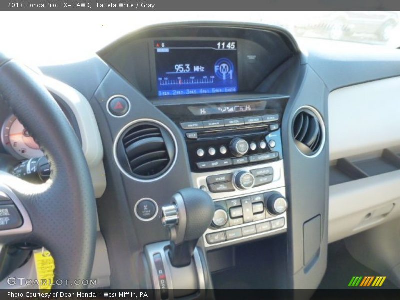Taffeta White / Gray 2013 Honda Pilot EX-L 4WD