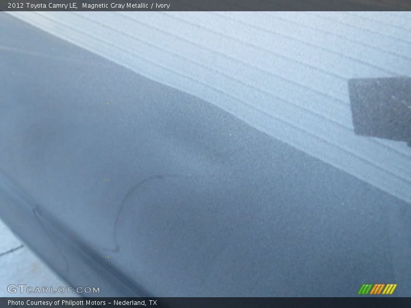 Magnetic Gray Metallic / Ivory 2012 Toyota Camry LE
