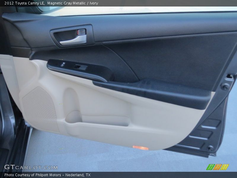 Magnetic Gray Metallic / Ivory 2012 Toyota Camry LE
