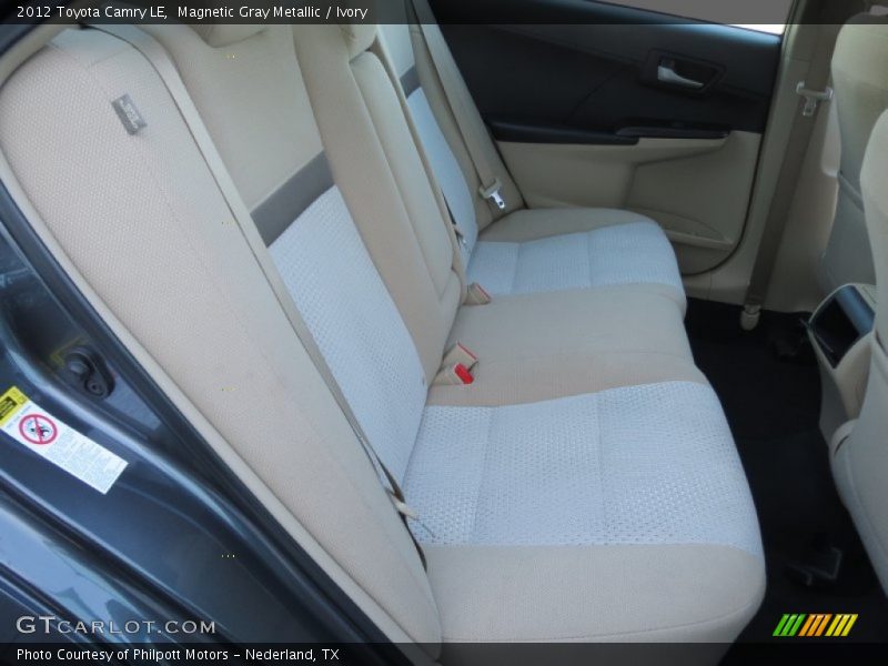 Magnetic Gray Metallic / Ivory 2012 Toyota Camry LE