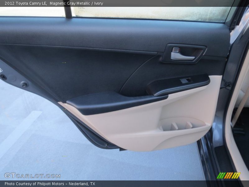 Magnetic Gray Metallic / Ivory 2012 Toyota Camry LE