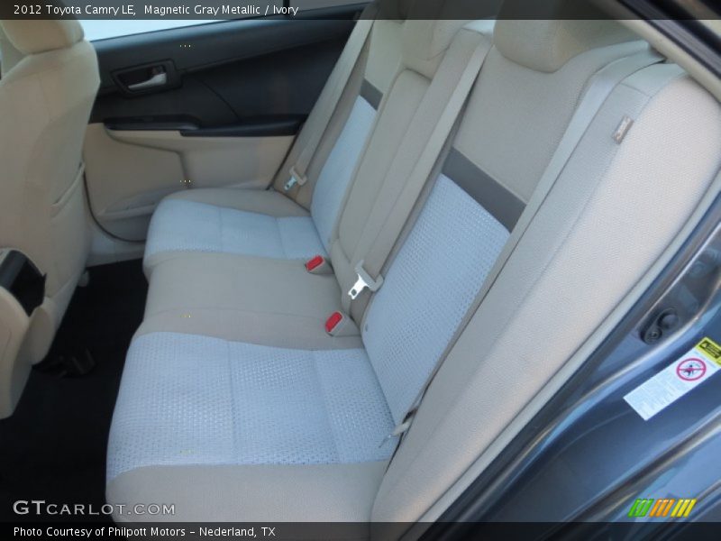 Magnetic Gray Metallic / Ivory 2012 Toyota Camry LE