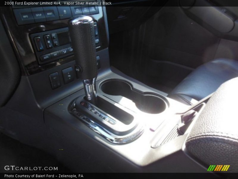 Vapor Silver Metallic / Black 2008 Ford Explorer Limited 4x4