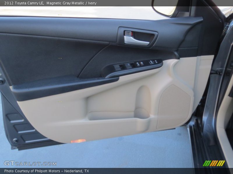 Magnetic Gray Metallic / Ivory 2012 Toyota Camry LE
