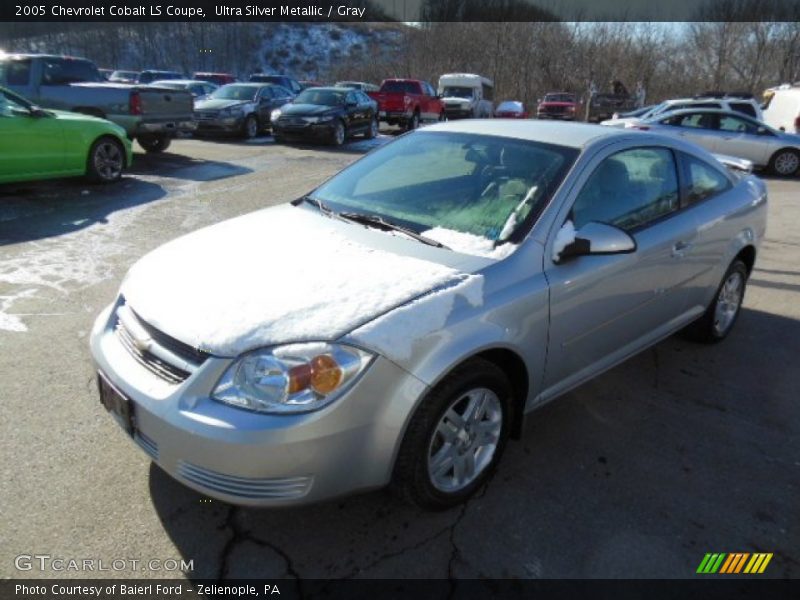 Ultra Silver Metallic / Gray 2005 Chevrolet Cobalt LS Coupe