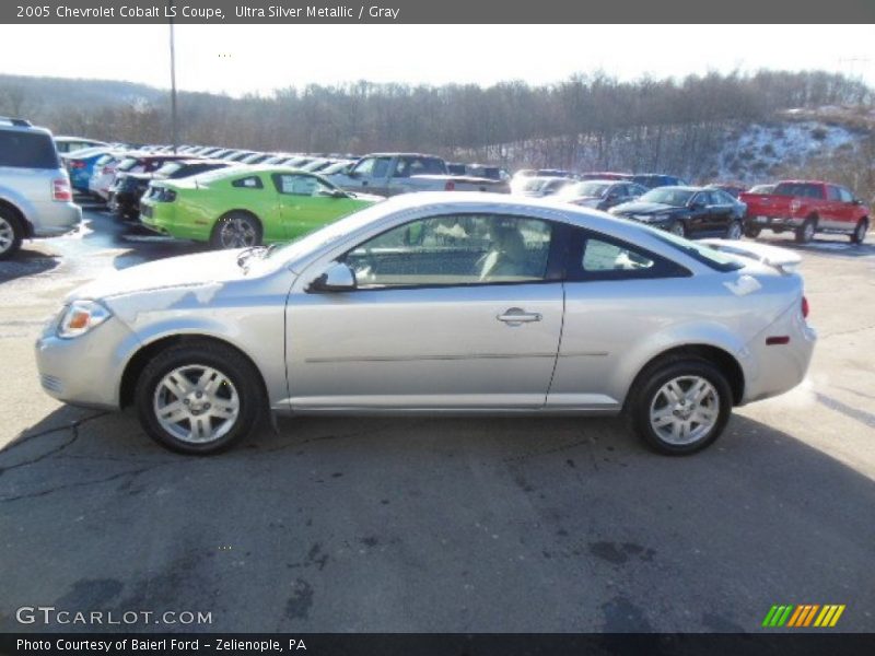 Ultra Silver Metallic / Gray 2005 Chevrolet Cobalt LS Coupe