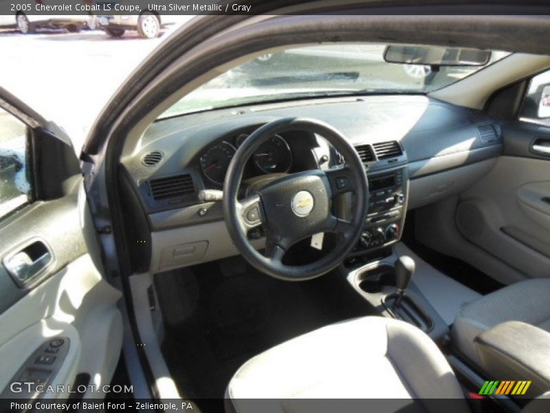 Ultra Silver Metallic / Gray 2005 Chevrolet Cobalt LS Coupe