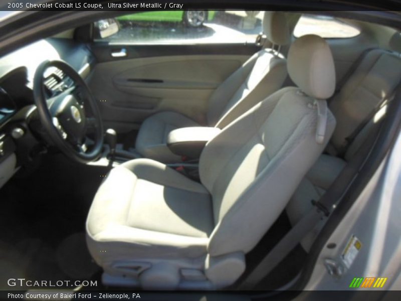 Ultra Silver Metallic / Gray 2005 Chevrolet Cobalt LS Coupe