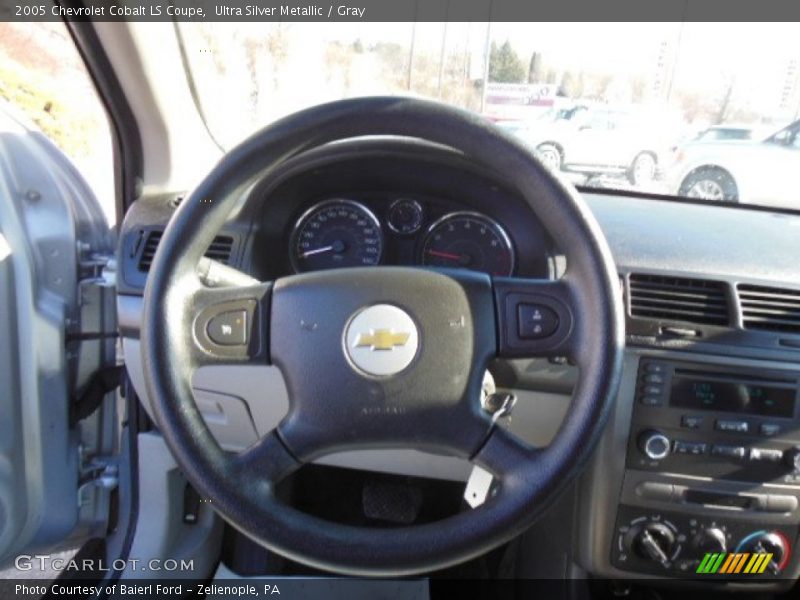 Ultra Silver Metallic / Gray 2005 Chevrolet Cobalt LS Coupe