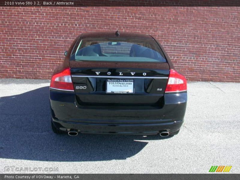 Black / Anthracite 2010 Volvo S80 3.2