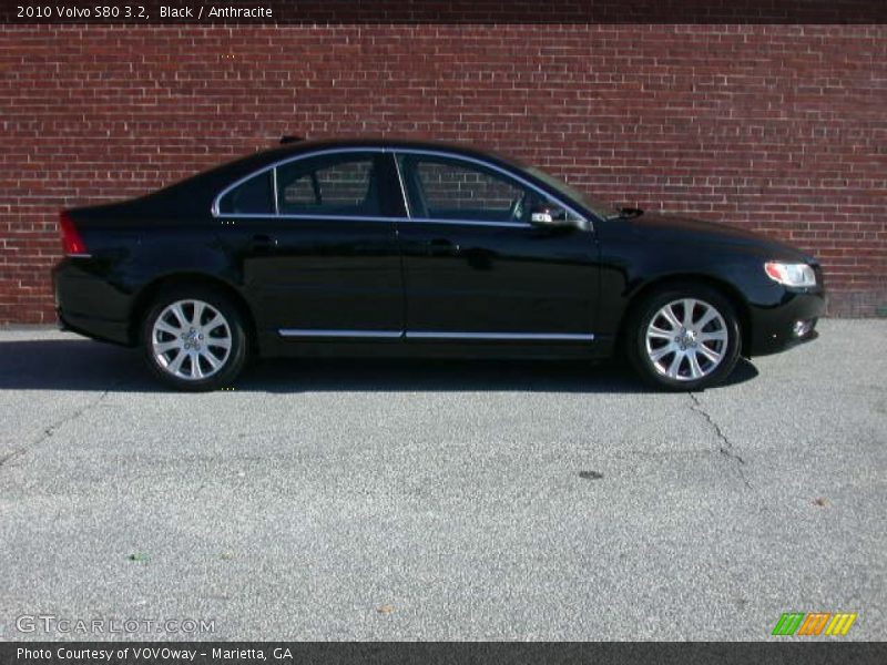 Black / Anthracite 2010 Volvo S80 3.2
