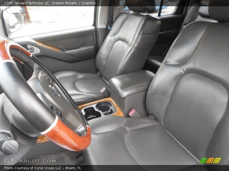 Granite Metallic / Graphite 2005 Nissan Pathfinder LE