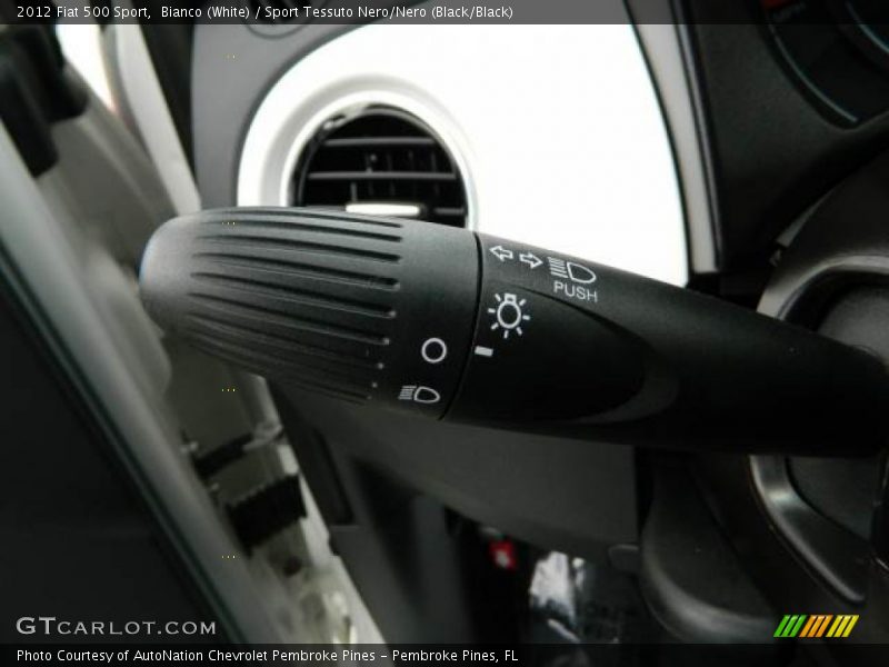 Controls of 2012 500 Sport