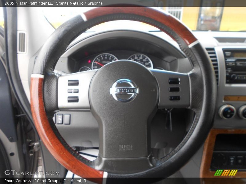 Granite Metallic / Graphite 2005 Nissan Pathfinder LE