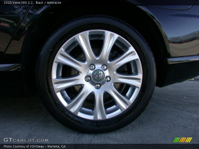 Black / Anthracite 2010 Volvo S80 3.2