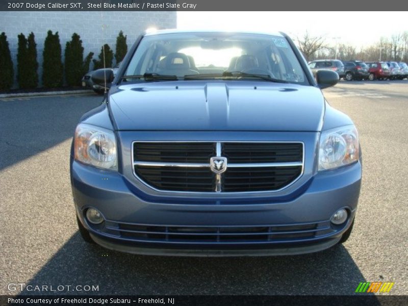 Steel Blue Metallic / Pastel Slate Gray 2007 Dodge Caliber SXT