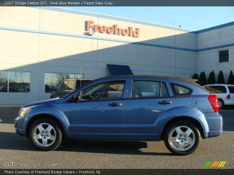 Steel Blue Metallic / Pastel Slate Gray 2007 Dodge Caliber SXT