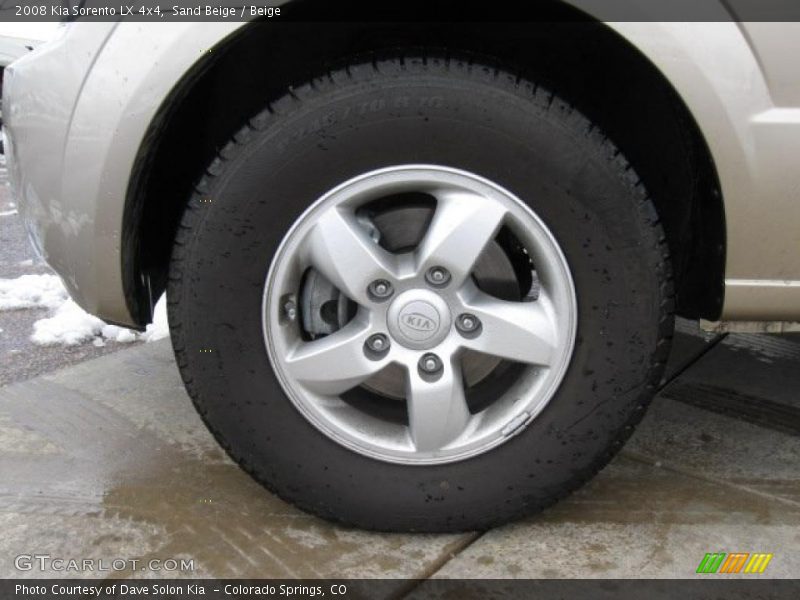 Sand Beige / Beige 2008 Kia Sorento LX 4x4