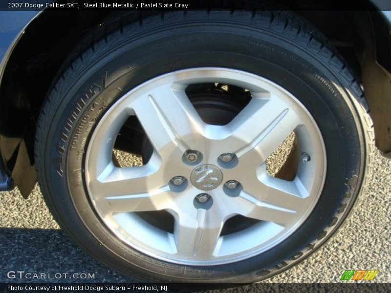Steel Blue Metallic / Pastel Slate Gray 2007 Dodge Caliber SXT