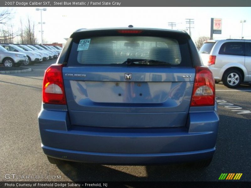 Steel Blue Metallic / Pastel Slate Gray 2007 Dodge Caliber SXT