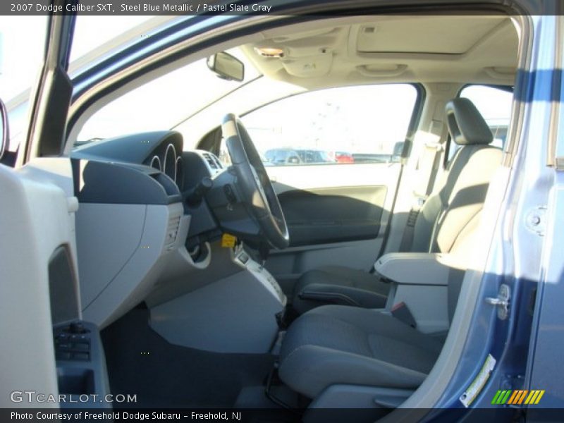 Steel Blue Metallic / Pastel Slate Gray 2007 Dodge Caliber SXT